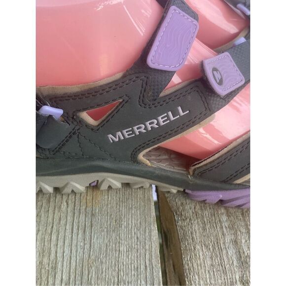 Merrell Tetrex Crest Strap Granite Purple Women Amphibious Shoes Sz 11 - Picture 6 of 10